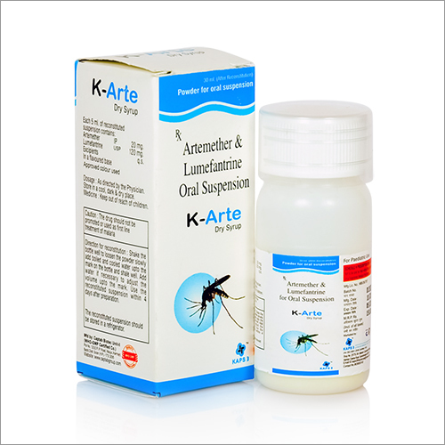 Artemether And Lumefantrine Oral Suspension