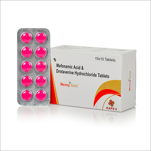 Mefenamic Acid And Drotaverine Hydrochloride Tablets