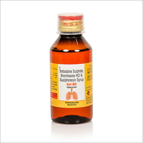Terbutaline Sulphate, Bromhexine HCl And Guaiphenesin Syrup
