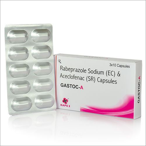 Rabeprazole Sodium (EC) And Aceclofenac (SR) Capsules