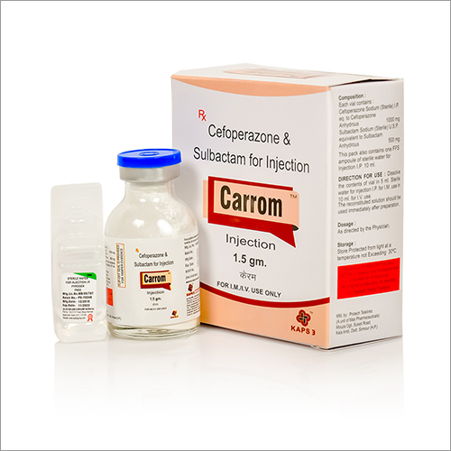 Cefoperazone And Sulbactam For Injection By KAPS THREE LIFE SCIENCES PRIVATE LIMITED