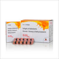 Softgels Of Multivitamin  Minerals  Ginseng And Methylcobalamin Softgel