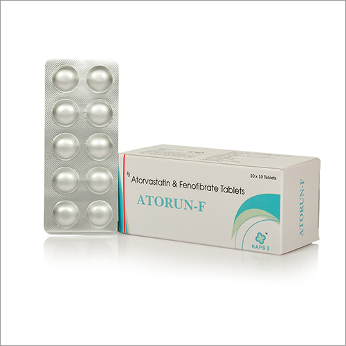 Atorvastatin And Fenofibrate Tablets By KAPS THREE LIFE SCIENCES PRIVATE LIMITED