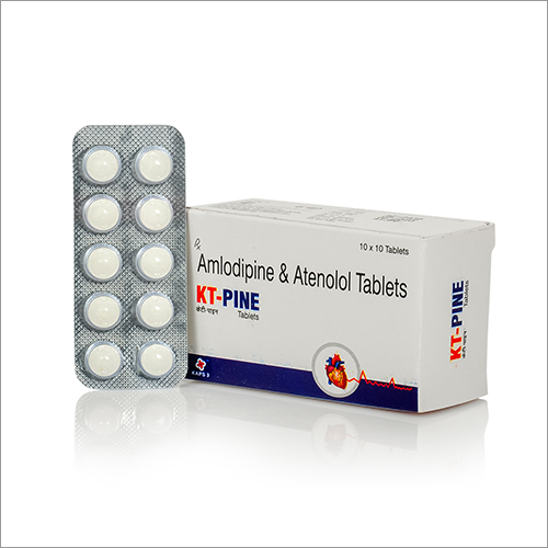 Amlodipine And Atenolol Tablets By KAPS THREE LIFE SCIENCES PRIVATE LIMITED
