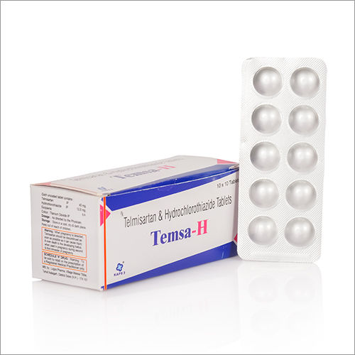 Telmisartan और Hydrochlorothiazide गोलियाँ