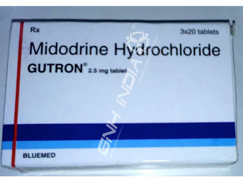 Midodrine Hydrochloride Tablets Cas No: 3092-17-9