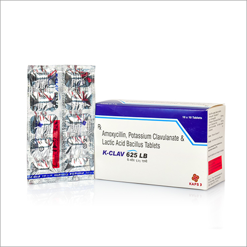 Amoxycillin Potassium Clavulanate And Lactic Acid Bacillus Tablets