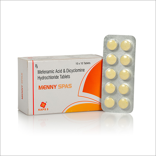 Mefenamic Acid And Dicylomine HCL Tablets