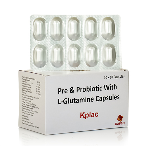 Pre And Probiotic With L-Glutamine Capsules