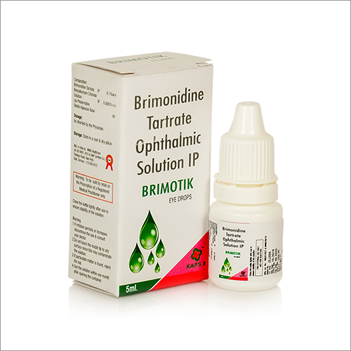 Brimonidine Tartrate Ophthalmic Solution IP