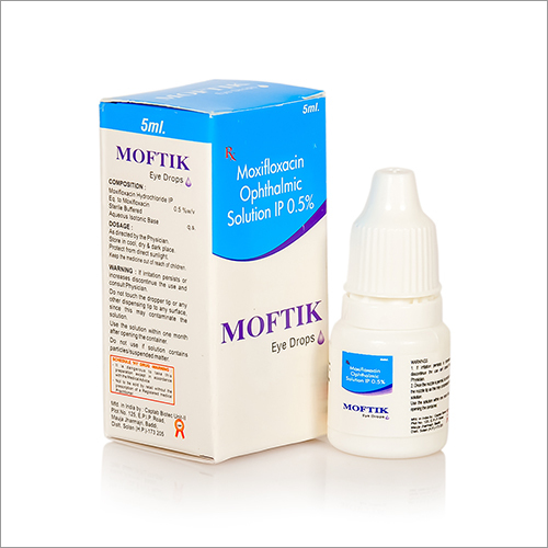 Moxifloxacin Ophthalmic Solution IP