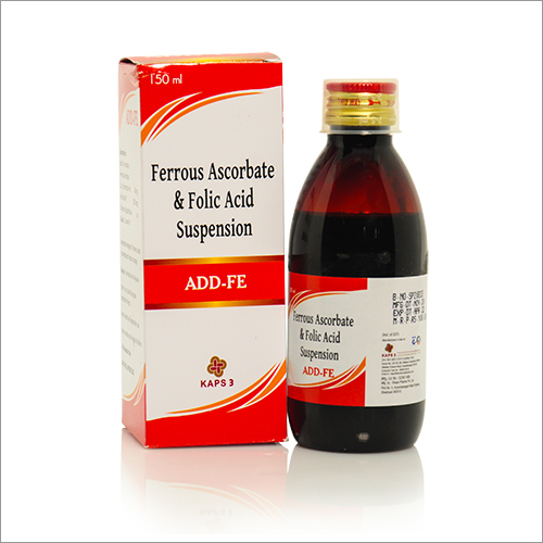 Ferrous Ascorbate And Folic Acid Suspension