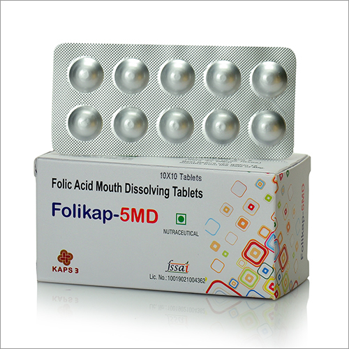 Folic Acid Mouth Dissolving Tablets