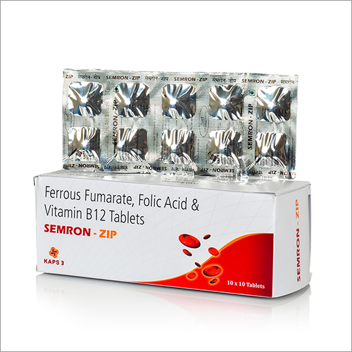 Ferrous Fumarate Folic Acid And Vitamin B12 Tablets