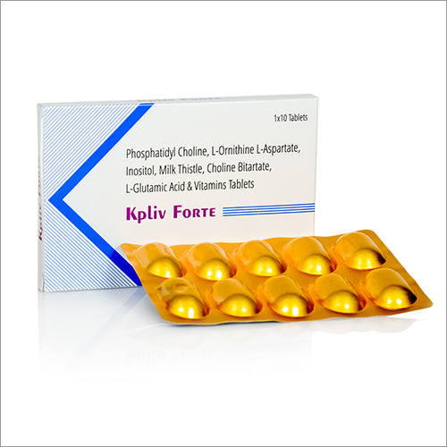 Phosphatidyl Choline L-Ornithine L-Aspartate L-Glutamic Acid And Vitamins Tablets