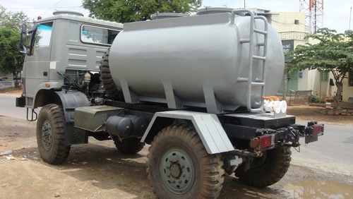 Water Tanker - 6 Kl to 30 Kl Capacity | Durable MS & SS Material, Fresh Water Storage Solution
