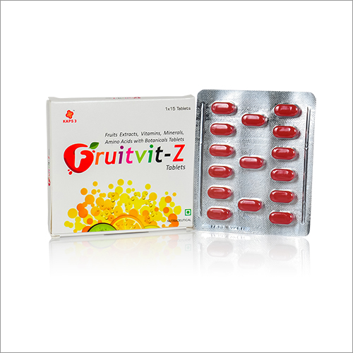 Fruits Extracts Vitamins Minerals Amino Acids With Botanicals Tablets