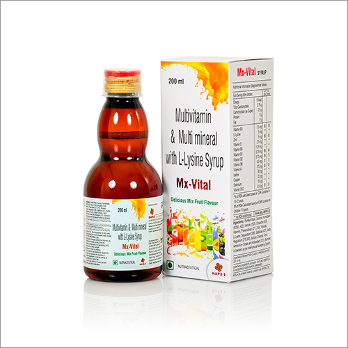 Multivitamin And Multimineral With L-Lysine Syrup