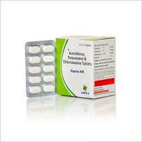 Aceclofenac Paracetamol Chlorzoxazone Tablets