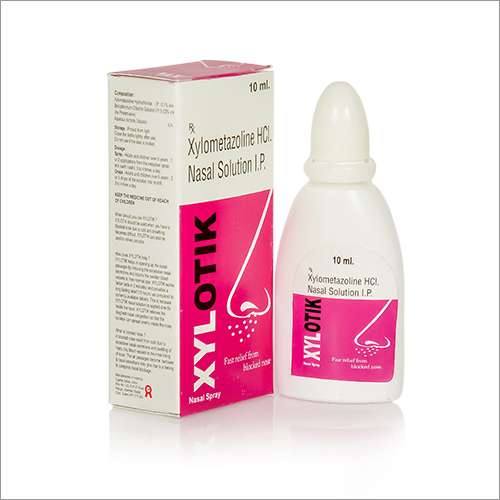 Xylometazoline Hydrochloride Nasal Solution IP
