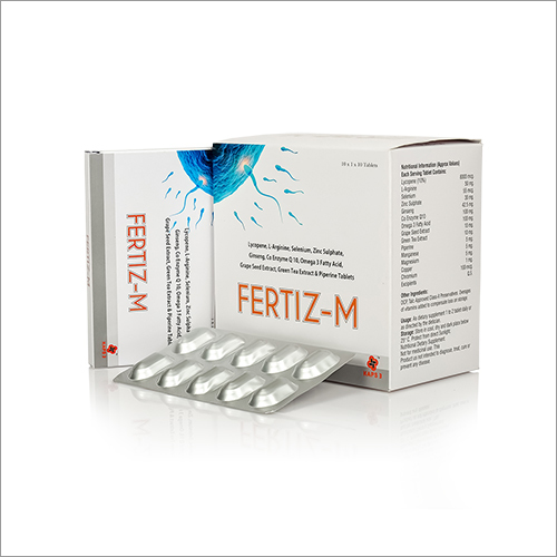 Lycopene L-Arginine Selenium Zinc Sulphate Green Tea Extract And Piperine Tablets
