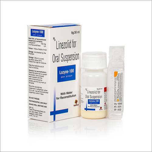 Linezolid For Oral Suspension By KAPS THREE LIFE SCIENCES PRIVATE LIMITED