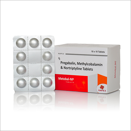 Pregabalin, Methycobalamin And Nortriptyline Tablets