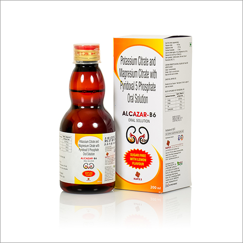 Potassium Citrate And Magnesium Citrate With Pyridoxal 5 Phosphate Oral Solution