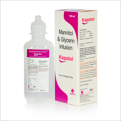 Mannitol And Glycerin Infusion By KAPS THREE LIFE SCIENCES PRIVATE LIMITED