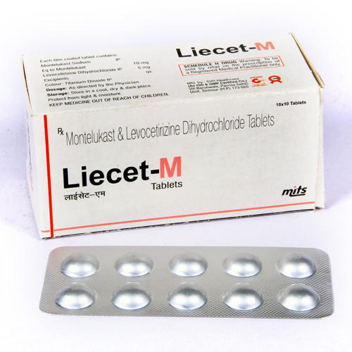Montelukast and Levocetirizine Hydrochloride Tablets