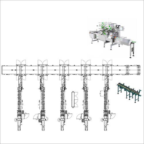 Stainless Steel Layer Cake Packaging Machine