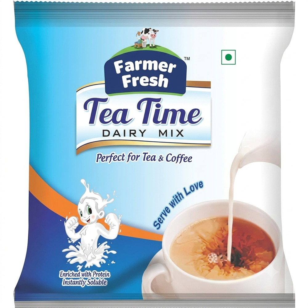 Farmer Fresh Dairy Mix - 25g Vacuum Packed , White Milk Blend For Tea Time Enjoyment