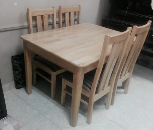 Modern Wooden Dining Table (Solid Wood)