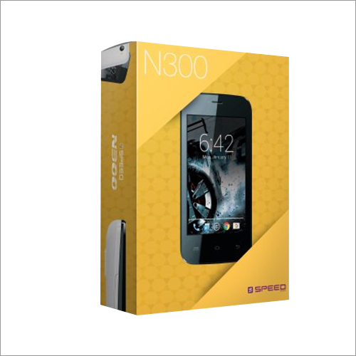 Mobile Packaging Box - Paper, 500-700 Gm, Multicolor | Printed Surface Handling, Versatile for Various Industrial Uses