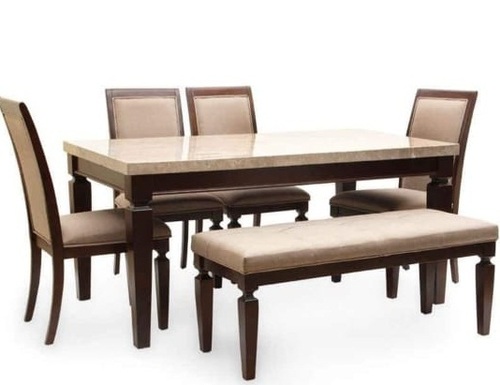Modern Dining Table With Granite Top By AALISHAN FURNITURE & INTERIOR