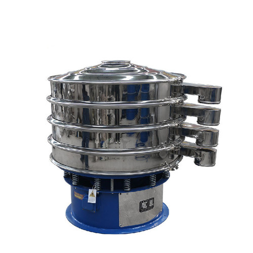 Coconut Powder Food Vibrating Sifter Sieve Machine Food Powder Sieve Sorting Machine Dimension(L*W*H): 560 Millimeter (Mm)