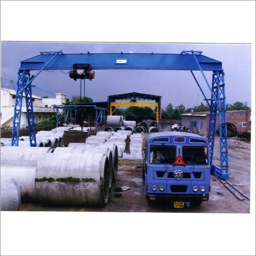 Electric Gantry Cranes - Color: Blue