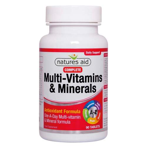Multivitamin and Minerals Tablets -1