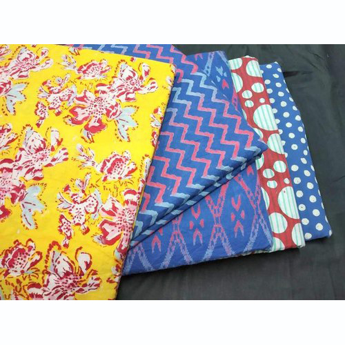Jaipuri Hand block print fabric
