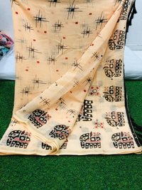 Soft Linen Saree