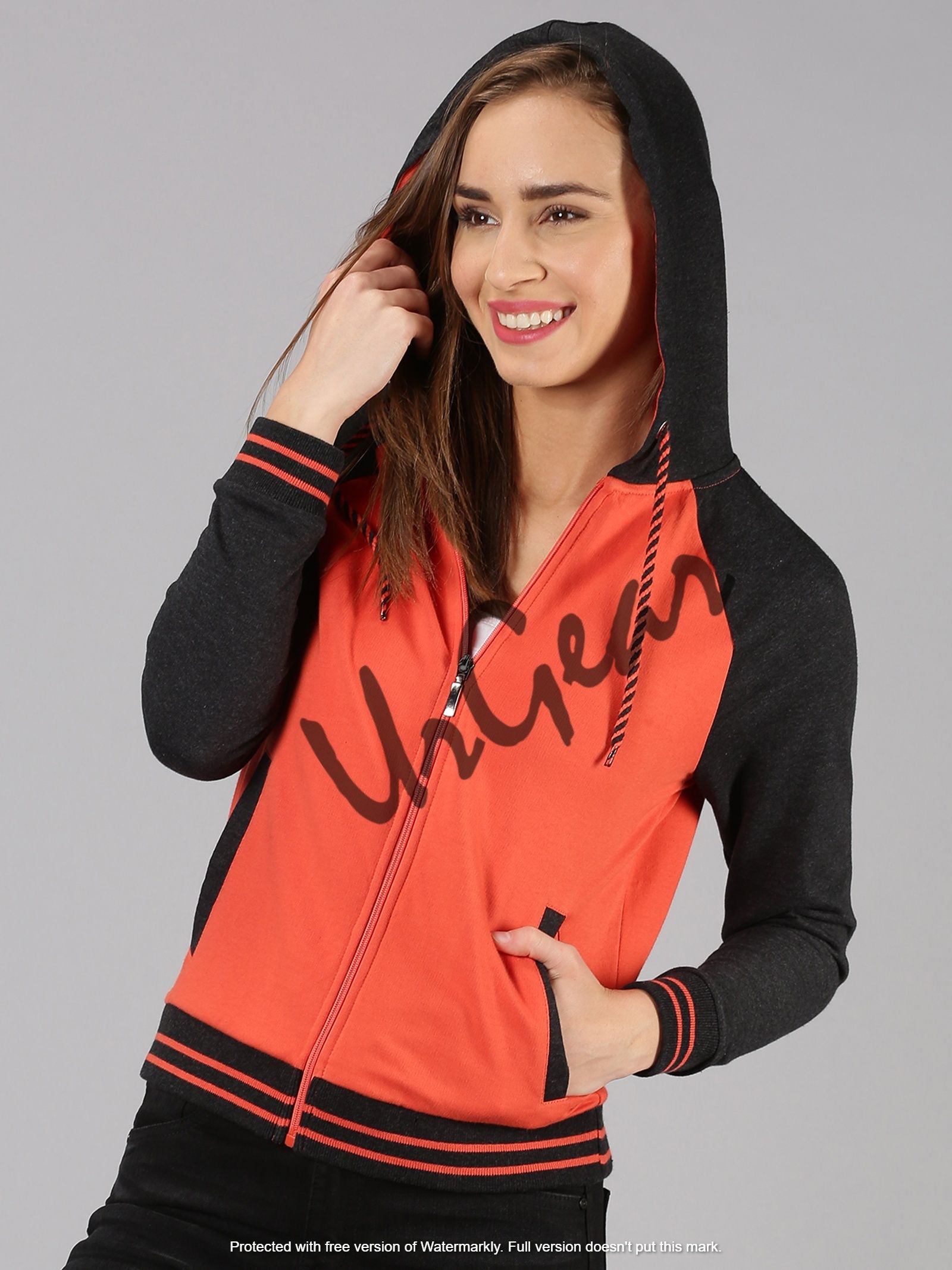 UrGear Full Sleeve Solid Women Sweatshirt