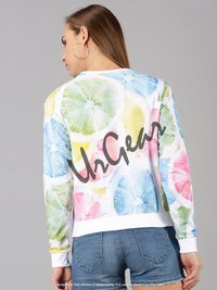 UrGear Full Sleeve Printed Women Sweatshirt