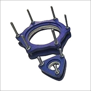 Powder Coated Vip Blue Metal Flanges