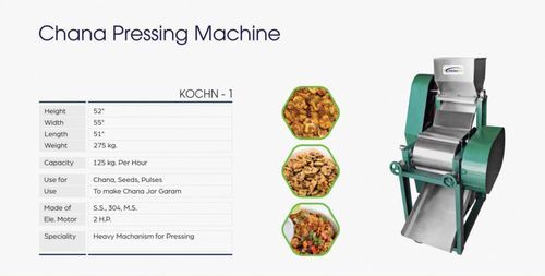 Chana jor Making Machine