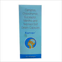 Camphor Chlorothymol Eucalyptol Menthol and Terpineol Soft Gelatin Capsules