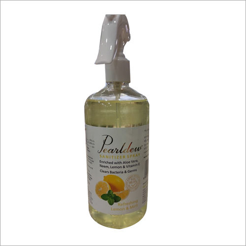 Lemon And Mint Fragrance Sanitizer Spray