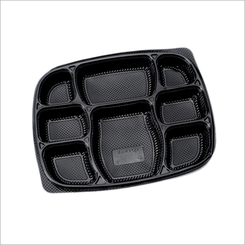Oracle 8 Compartment Miacrovable Food Grade Meal Tray