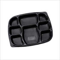 Oracle 8 Compartment Miacrovable Food Grade Meal Tray