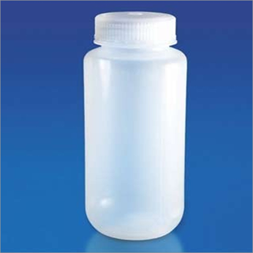 White Polypropylene Laboratory Reagent Bottle Wide Mouth