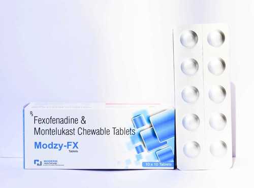 FEXOFENADINE 120 MONTELUKAST 10 CHEWABLE TABLET